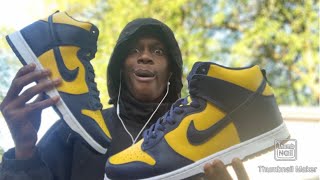 Hold Nike Dunk High "Michigan"! (Travis Scott effect📈)