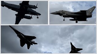 Eurofighter Typhoon + MiG 29  + Beechcraft Super King Air - Malbork EPMB