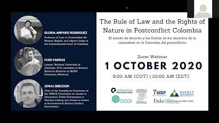 The Rule of Law and the Rights of Nature in Postconflict Colombia