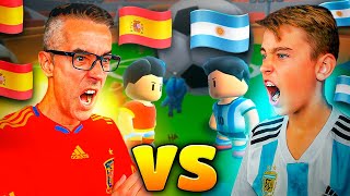 ESPAÑA VS ARGENTINA *PROHIBIDO TOCAR COLORES DE LA SELECCION* EN STUMBLE GUYS