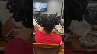 Petal Locs | Loc Retwist w/oil + Petal Loc Style