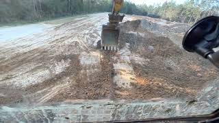 Excavator Life: Loading Dirt