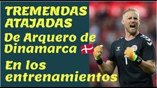 Atención Perú! Arquero de Dinamarca la rompe en los entrenamientos, podrá con Guerrero?