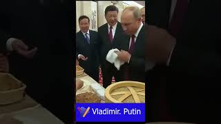 Putin làm bánh tại Bắc Kinh #putin #president #tapcanbinh #shorts #shortvideo #shortsviral #viral