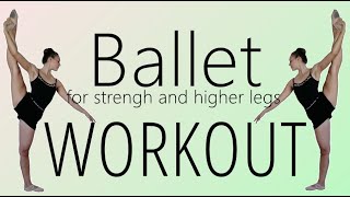 Ballett/Ballet Workout für Kräftigung der Beine, Rücken und Extensions