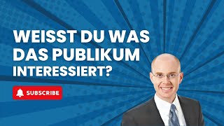 Die Geheimnisse der Publikumsansprache