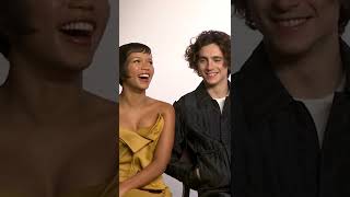 warnerbrosuk - Timothée Chalamet & Taylor Russell's favourite on-set moment #bonesandall