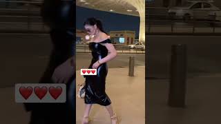 Urvashi rautela spotted on the airport