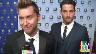 LANCE BASS w/BF at HRC 2013