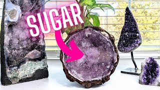 I ate an amethyst geode.. that I made!