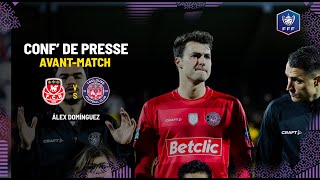 #FCRTFC "Nous devons défendre le titre" la conférence de presse d'Álex Domínguez avant Rouen/TéFéCé