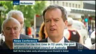 ABC News 24 9.12.2011 Shorten.wmv