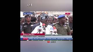 Tinubu's speech as he Commissions massive projects in Portharcourt #nyesomwike #youtubeshorts #pdp