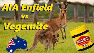 Shooting Vegemite with an AIA Enfield