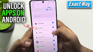 How to unlock apps on ANY android