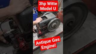 RARE antique witte model U gasoline engine