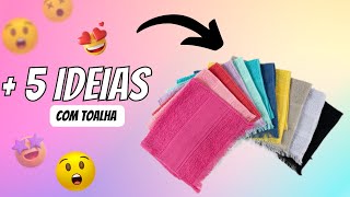 5 ideias de Lembrancinhas com Toalhinha de mão | Fácil de vender #diadasmães @Juhlilas