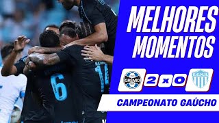 GOLS: GRÊMIO 2 X 0 NOVO HAMBURGO - GAUCHÃO 2024