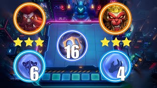 3 STAR MINOTAUR AND 3 STAR SUN , 16 MIRROR DEVICE !! AUSTUS SKILL 2 | MLBB MAGIC CHESS