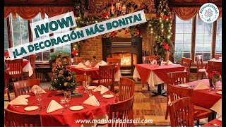 Decoración Navideña Para Restaurante Que Impulsará Tus Ventas