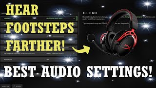 MW2 Best Audio Settings - Hear Footsteps Farther!