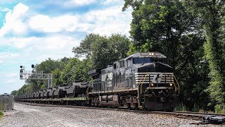 NS June Thursday Railfanning at CP RPM & Greer with 057 military train 6/27/24