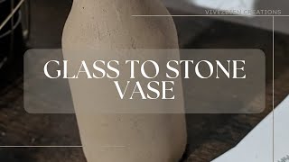 Watch Me DIY An "Aged Stone" Vase