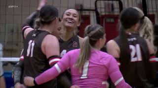 Brown vs Columbia: Volleyball Highlights