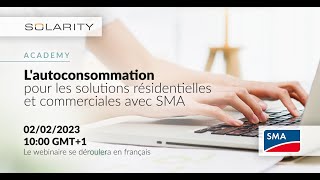 L'autoconsommation pour les solutions résidentielles et commerciales avec SMA