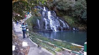 ELEPHANT FALLS , TWO-TIER WATER FALLS