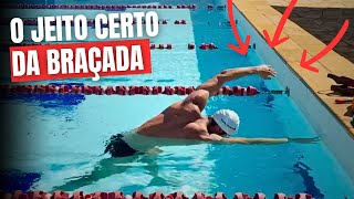 COMO FAZER A BRAÇADA CORRETAMENTE