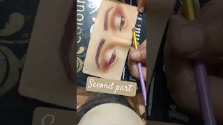 #second part eye makeup #esy eye makeup #youtubeshorts #stepbystepbridalmakeuptutorial #love