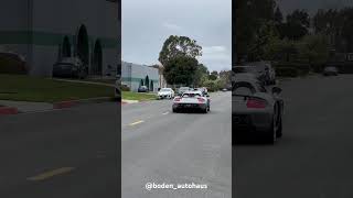 LOUD Carrera GT exhaust take off! #porsche #carreragt #CGT #exotic #custom #titaniumexhaust