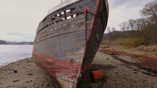 Abandoned boat, Fort William, Scotland