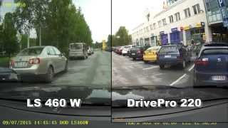 Transcend DrivePro 220 vs DOD LS 460 W part.2