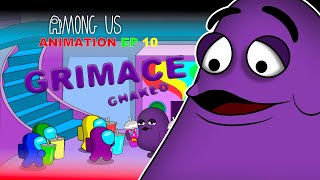 어몽어스 VS 좀비 애니메이션 (Grimace Shake ) - AMONG US FUNNY ANIMATION 10