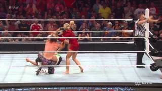 Dolph Ziggler vs  Rusev  Raw, Aug  31, 2015