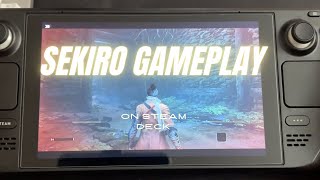 Sekiro Gameplay on Steam Deck