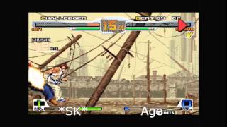 SVC CHAOS: Snk vs Capcom GGPO Casuals 2 *SK*ALECATAMARCA vs Age