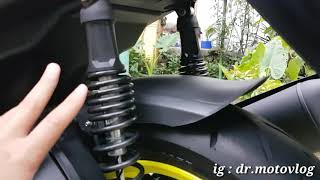 Review Shockbreaker Yamaha Aerox 155 2019 Ala Kaleng - Kaleng