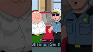 Peter Griffin gets pulled over #shorts #familyguy