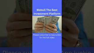 Webull The Best Investment Platform  #shortsvideo