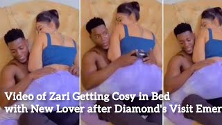 Video of Zari Getting Cósy in Bed with New Lover after Diamond's Visit Emerges