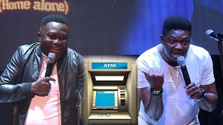 ATM machine electrocute an Old Woman on the mainland - ODOGWU HOME ALONE