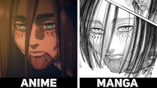 FINAL TRAILER vs MANGA - ALL New Scenes - Attack On Titan Season 4 Part 4