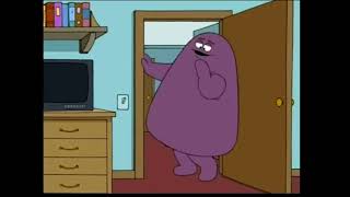 Here comes Grimace