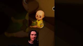 Playing with BALDI. The Baby in Yellow Horror game