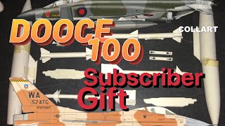 DOOCE100 SUBSCRIBER GIFT 🎁 UNBOXING #dooce100 #sidewinder #missile