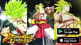 Ultra Legendary Super Saiyan Broly  Vs Goku | Dragon Ball Legend