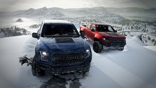 Ford Raptor vs Chevrolet Colorado ZR2 - Forza Horizon 4